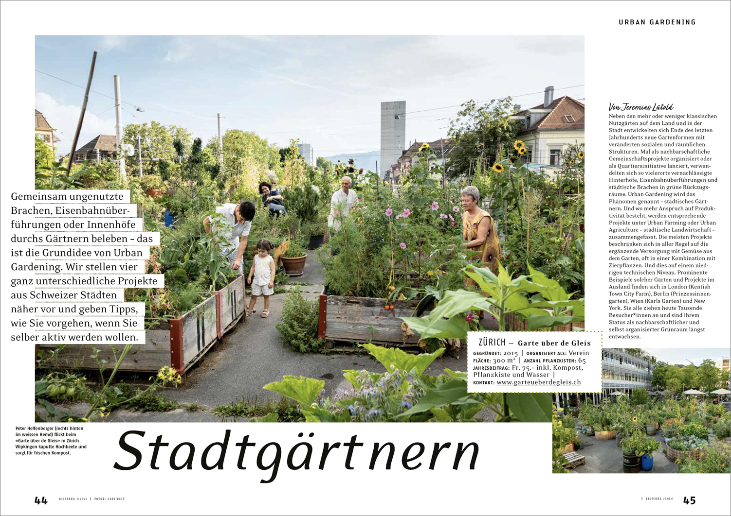 Garte über de Gleis – Stadtgärtnern