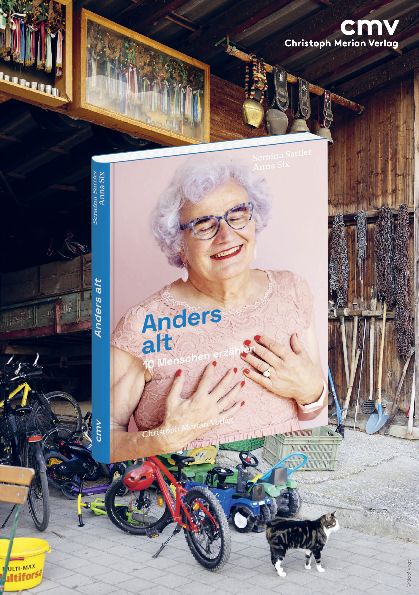 Mitte September erscheint das Buch «Anders alt» für das ich 10 Menschen porträtieren durfte.