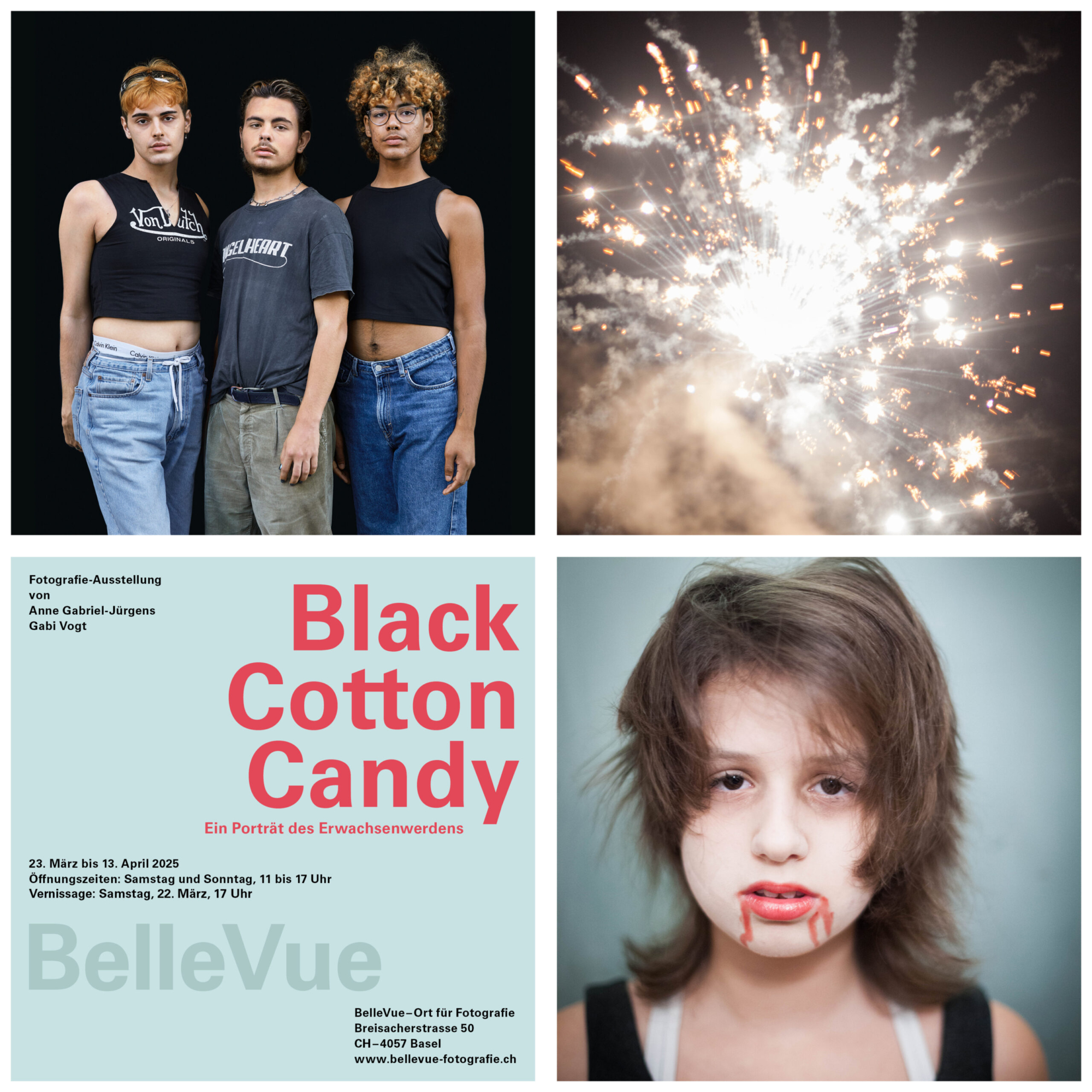«Ich. Jetzt.» in der Ausstellung «Black Cotton Candy»
BelleVue – Ort für Fotografie, Basel, 2025